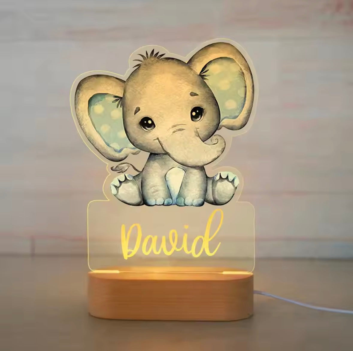 Lampe personnalisable - Cadeau unique pour enfant