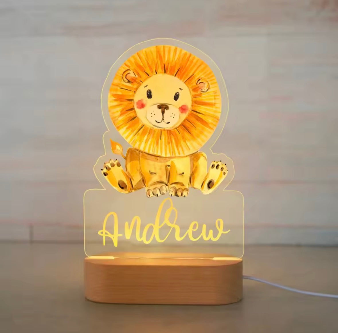Lampe personnalisable - Cadeau unique pour enfant