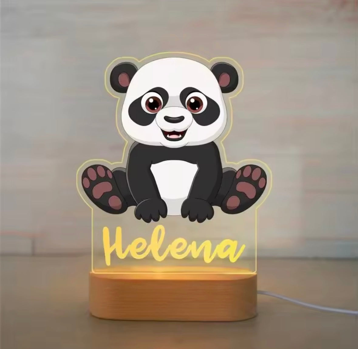 Lampe personnalisable - Cadeau unique pour enfant