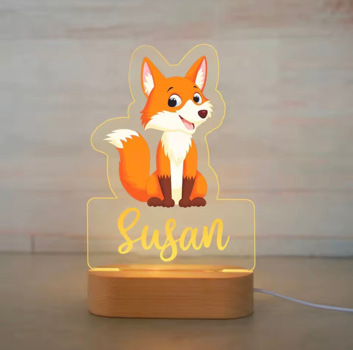 Lampe personnalisable - Cadeau unique pour enfant
