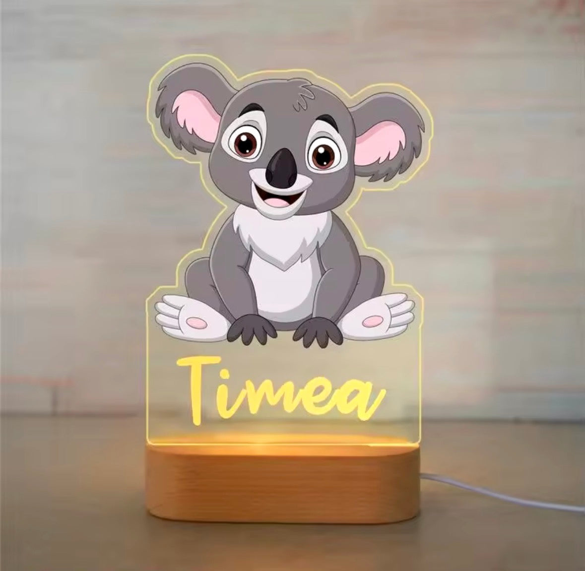 Lampe personnalisable - Cadeau unique pour enfant