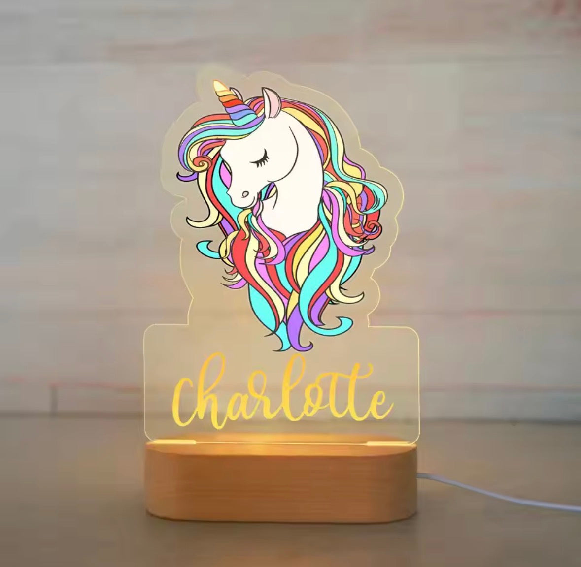 Lampe personnalisable - Cadeau unique pour enfant