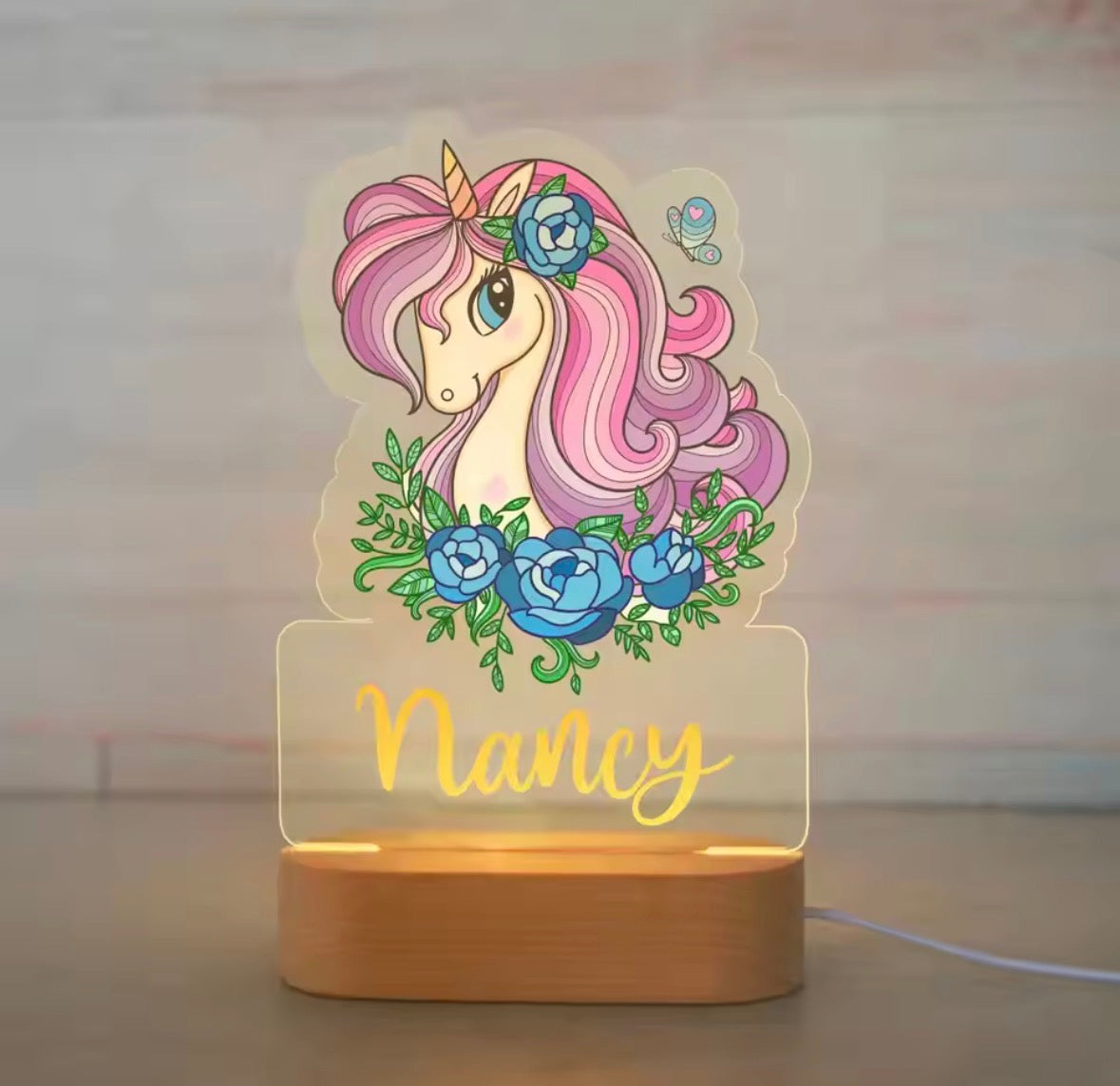 Lampe personnalisable - Cadeau unique pour enfant