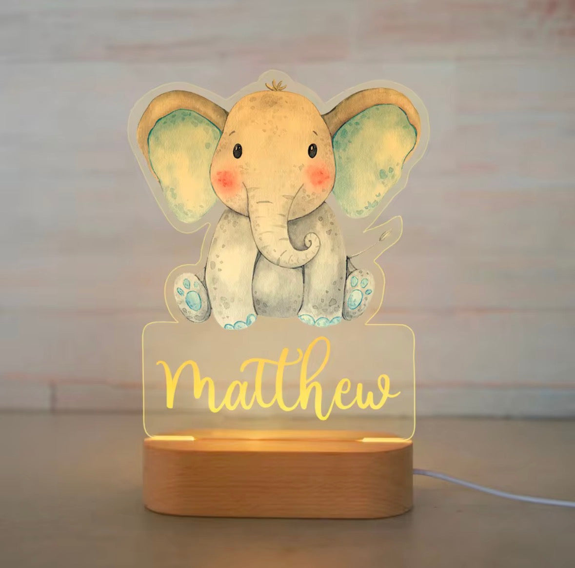 Lampe personnalisable - Cadeau unique pour enfant