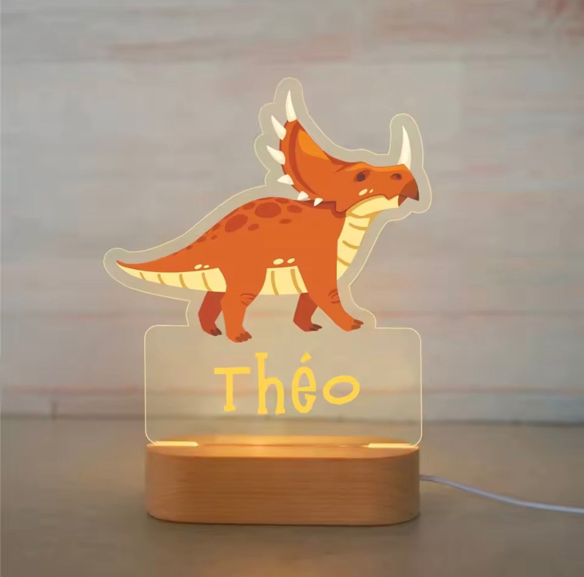 Lampe personnalisable - Cadeau unique pour enfant