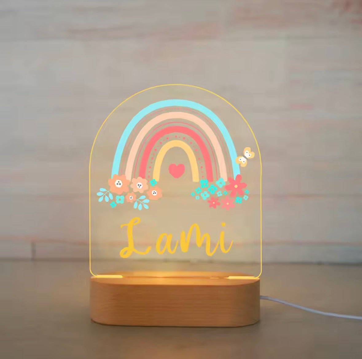Lampe personnalisable - Cadeau unique pour enfant