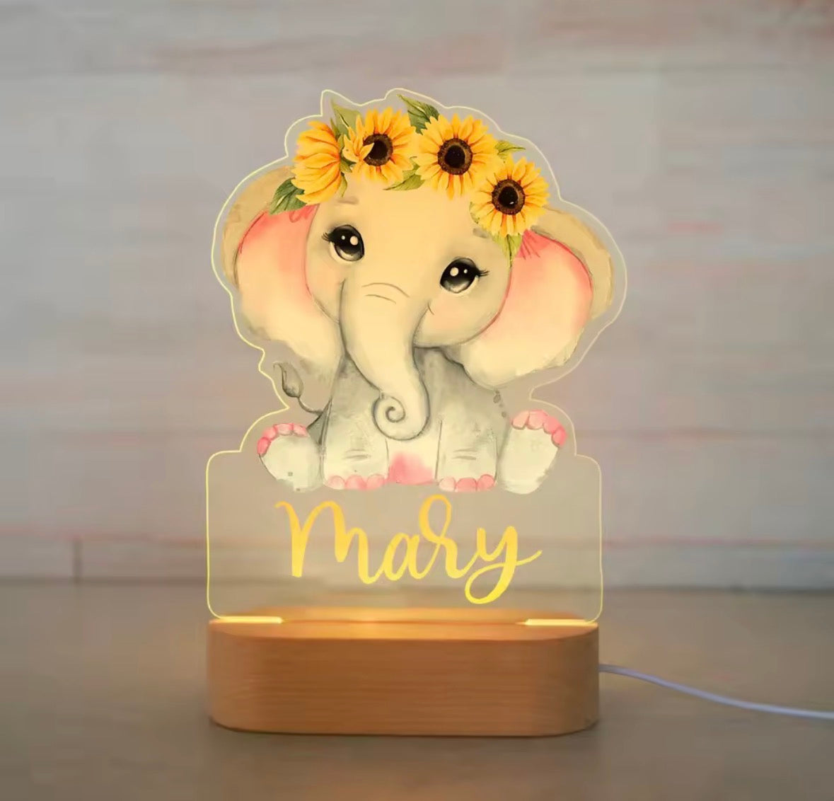 Lampe personnalisable - Cadeau unique pour enfant